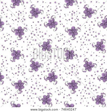 abstract floral pattern