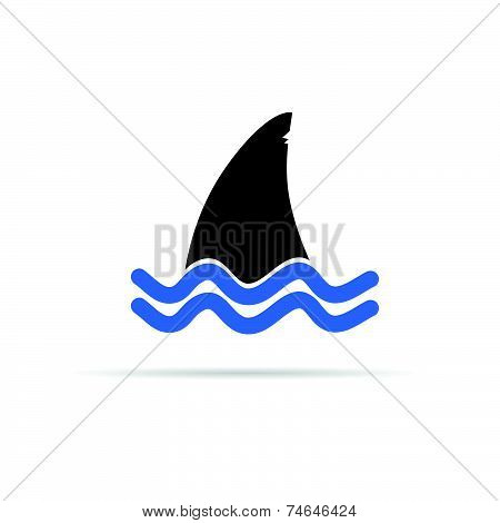Shark Icon Vector Illustration