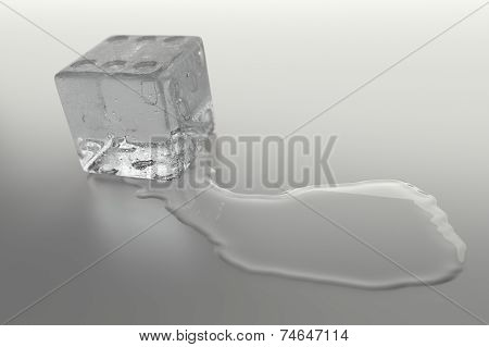 melting ice dice