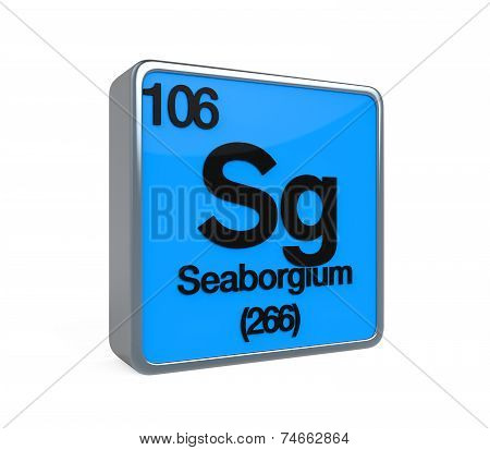 Seaborgium Element Periodic Table