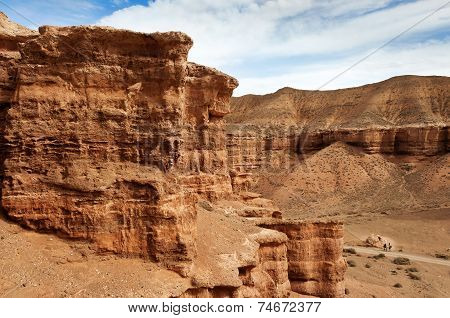 Valley Of Castles In Sharyn Canyon