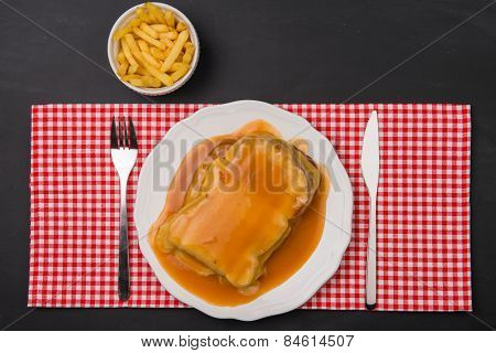 Francesinha And French Fries