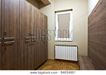 locker room