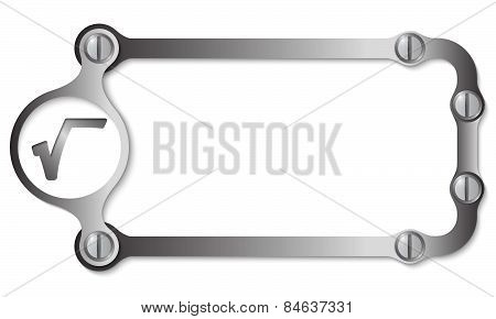 Vector Metal Frame