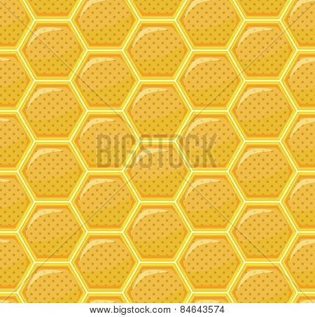 Honeycomb Seamless Pattern Repeat
