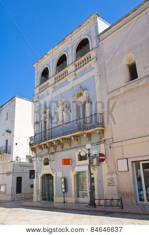 Albano palace. Fasano. Puglia. Italy.
