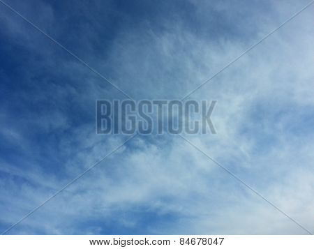 Sky with clouds