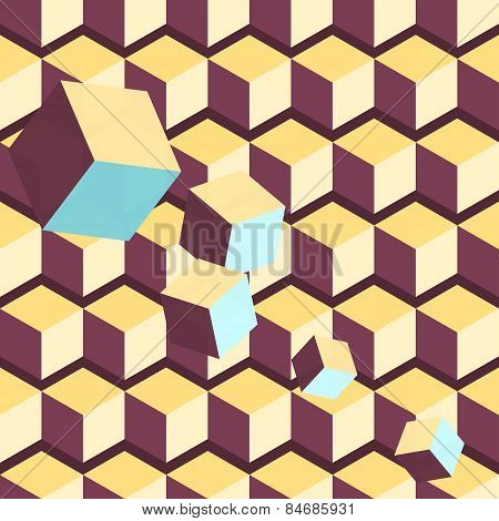 Seamless Geometric Pattern Isometric