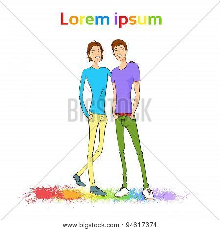 Couple Gay Man Same Sex Marriage Relationships