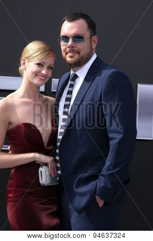 LOS ANGELES - JUN 28:  Beth Behrs, Michael Gladis at the 