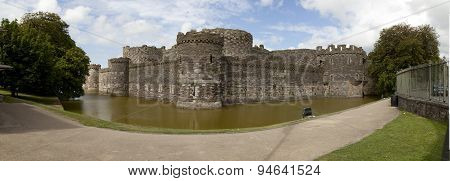 Beaumaris Castle Panorama