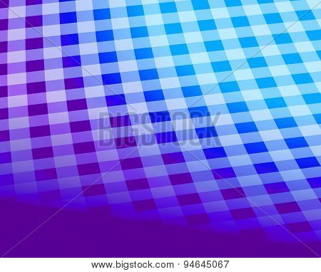 Checkered tablecloth pattern