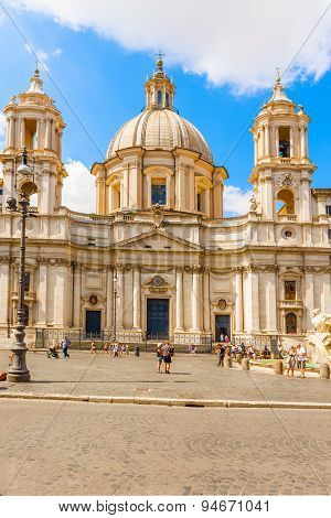 Church Of Sant Agnese In Agone, Rome Italy