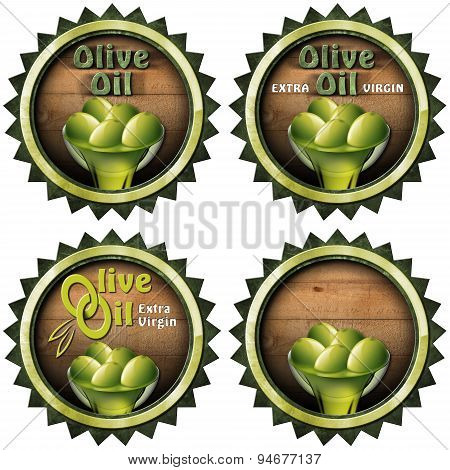 Extra Virgin Olive Oil - Four Labels