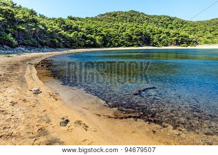 Adriatic landscape - sandy beach