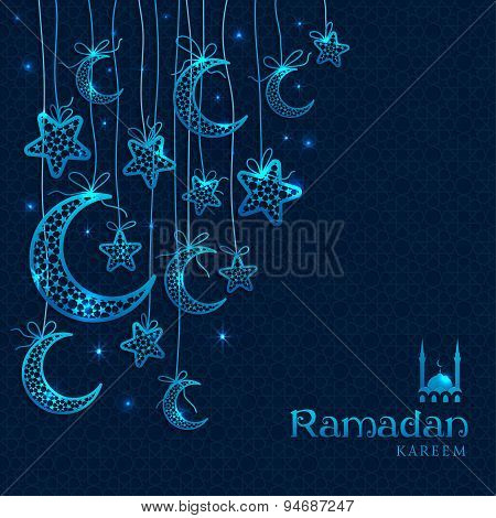Ramadan Kareem Celebration Greeting Card
