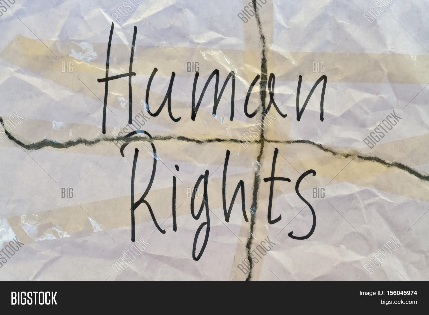 Human Rights Sript Text Human Rights Image & Photo (Free Trial) | Bigstock