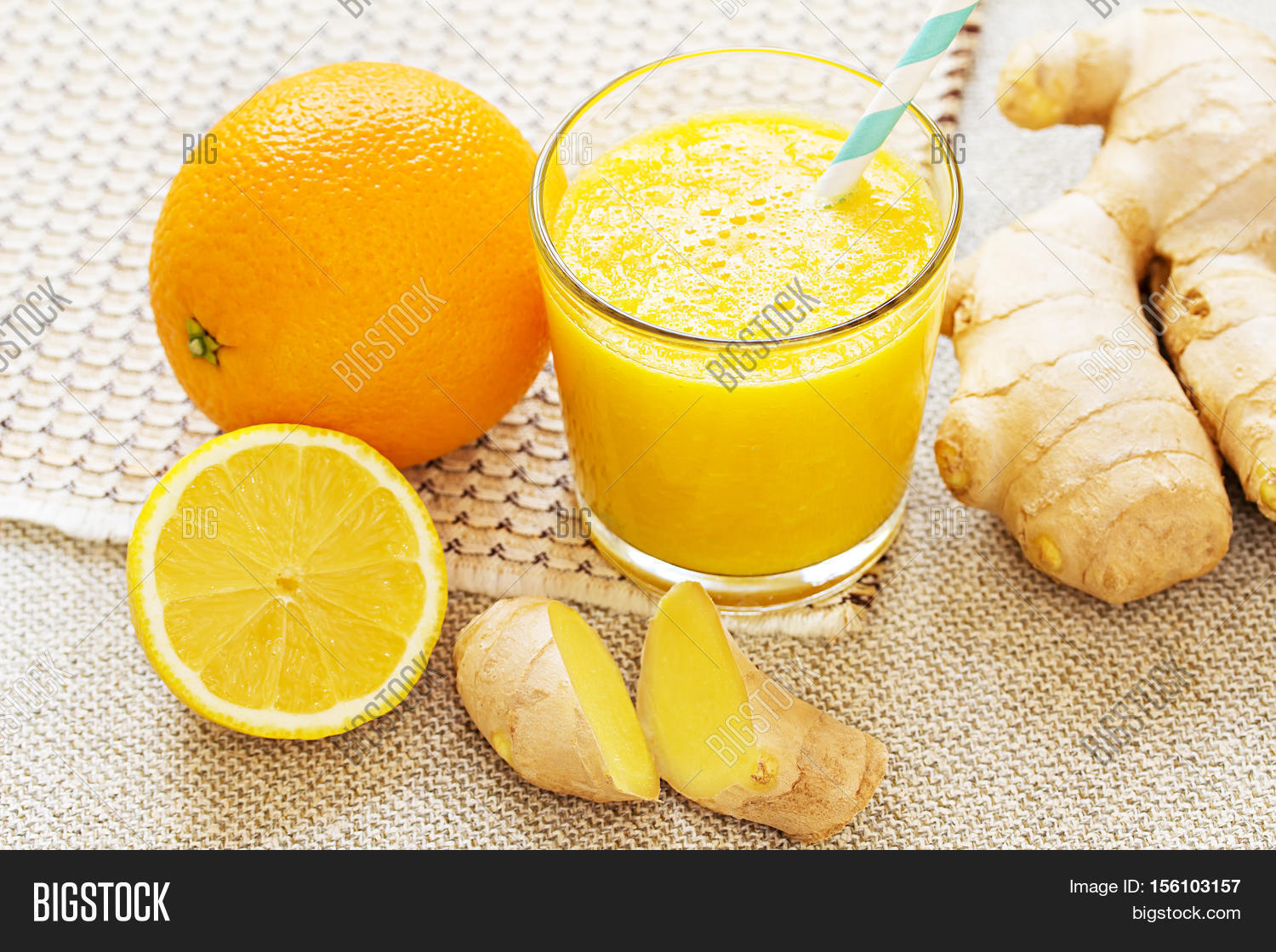 Orange Lemon Ginger Image & Photo (Free Trial) Bigstock