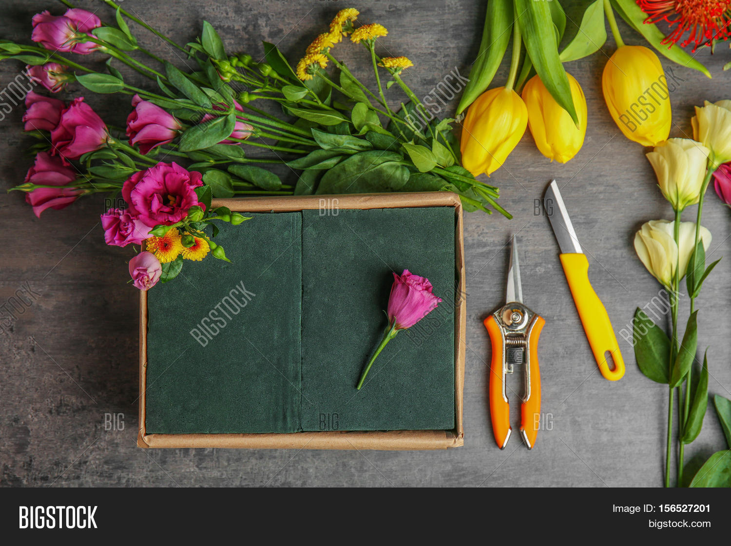 Beautiful Flowers Box Image & Photo (Free Trial) | Bigstock