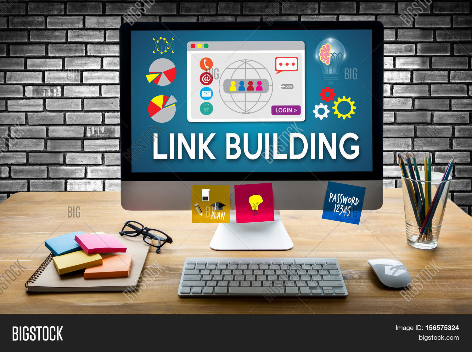 Link Building Connect Image & Photo (Free Trial) | Bigstock