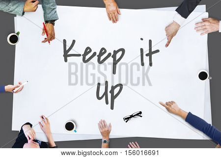 Keep It Simple Smiling Concept
