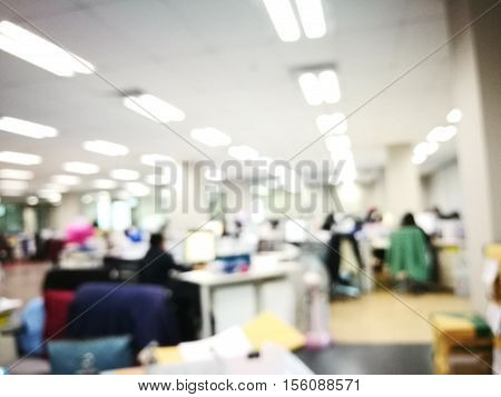 abstract background of office interior working place