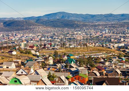 Ulan-ude City In Russia