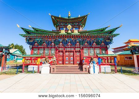 Ivolginsky Datsan Near Ulan-ude