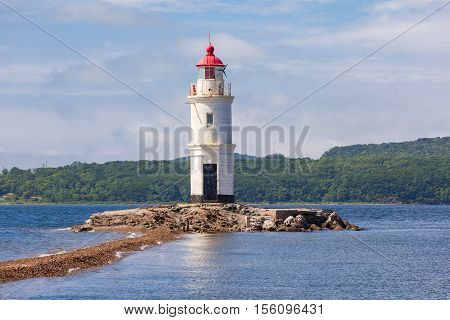 Lighthouse Tokarevskiy Egersheld, Vladivostok