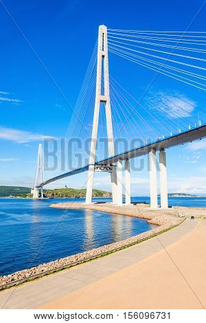 Russky Russian Bridge, Vladivostok