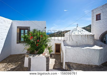 Greece DodecanesePatmos the Monastry and Cave of the Apocalypsis