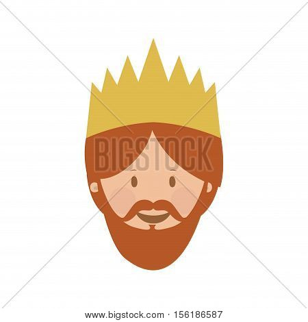 gaspar magi or wise men  icon image vector illustration design