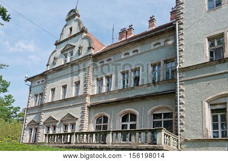 The hunting palace Schonborn 19th century. Ukraine Transcarpathia