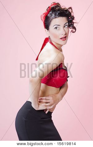 pin-up girl
