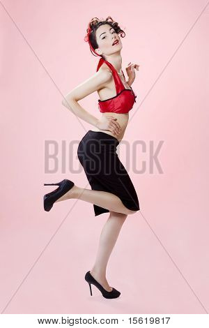 pin-up girl