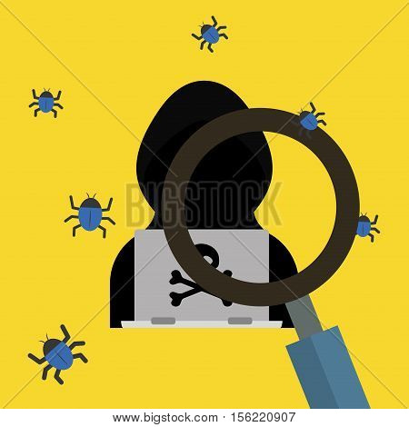 Security system technology icon vector illustration graphic design