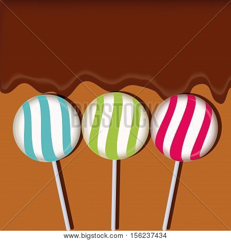 sweet candy shop icon vector illustration graphic design