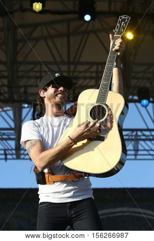 LAKE WALES, FL-NOV 4: Chris Janson performs at the CountryFlo Music and Camping Festival on November 4, 2016 in Lake Wales, Florida.