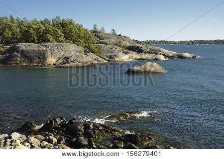 Nynäshamn Archipelago. Nynäshamn is located far south in Södertörn, 58 kilometers south of Stockholm.