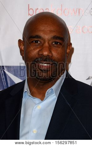 LOS ANGELES - NOV 10:  Michael Beach at the 2016 TMA Heller Awards at Beverly Hilton Hotel on November 10, 2016 in Beverly Hills, CA