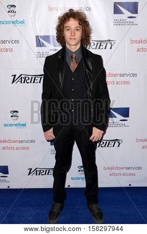 LOS ANGELES - NOV 10:  Britain Dalton at the 2016 TMA Heller Awards at Beverly Hilton Hotel on November 10, 2016 in Beverly Hills, CA