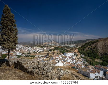 The historic town of Antequera Andalucia Spain