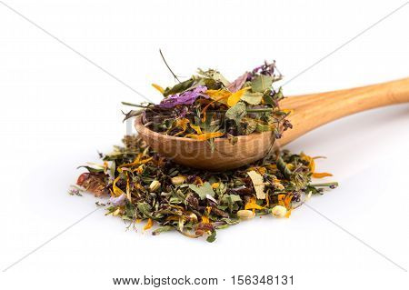 Dried Herbal Tea Leaves