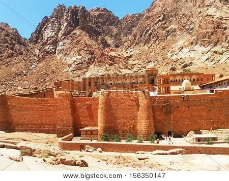Monastery of St. Catherine in Egypt Sinai