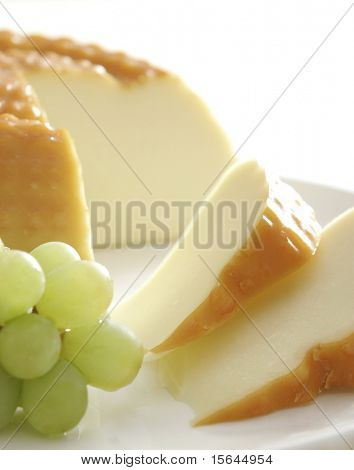 queijo e uvas