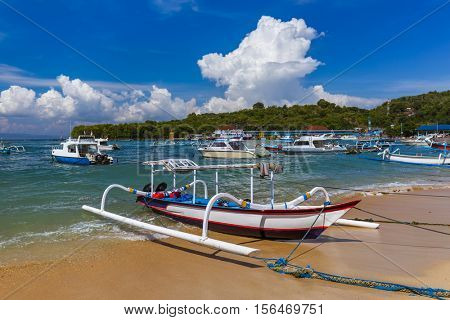 Padangbai Beach - Bali Island Indonesia - nature travel background