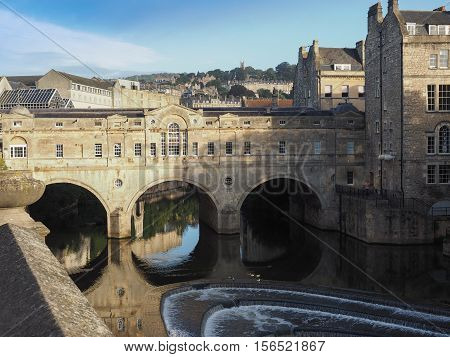 Pulteney Bridge In Bath