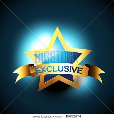 design elegante esclusiva icona blu
