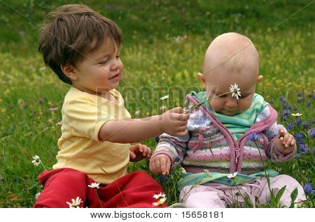 dvě baby