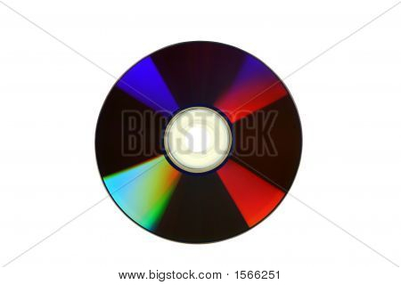 Cd nero isolato con Clipping Path